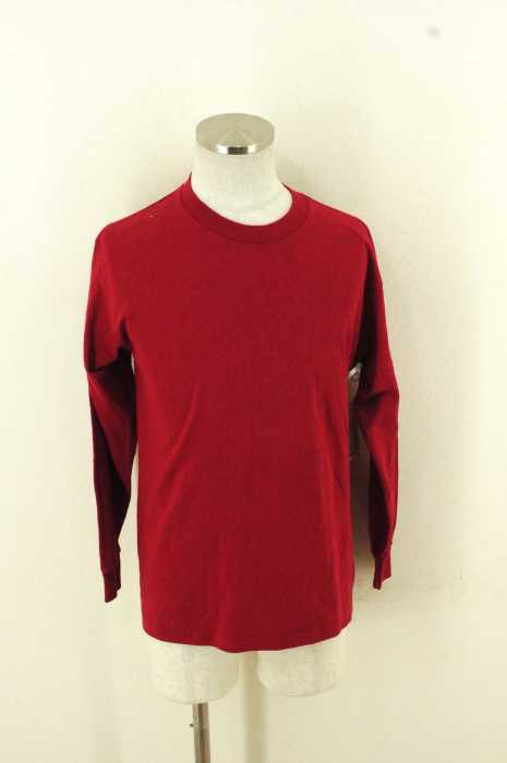 USED （ブランド不明） クルーネックロングTシャツ メンズ トップス
