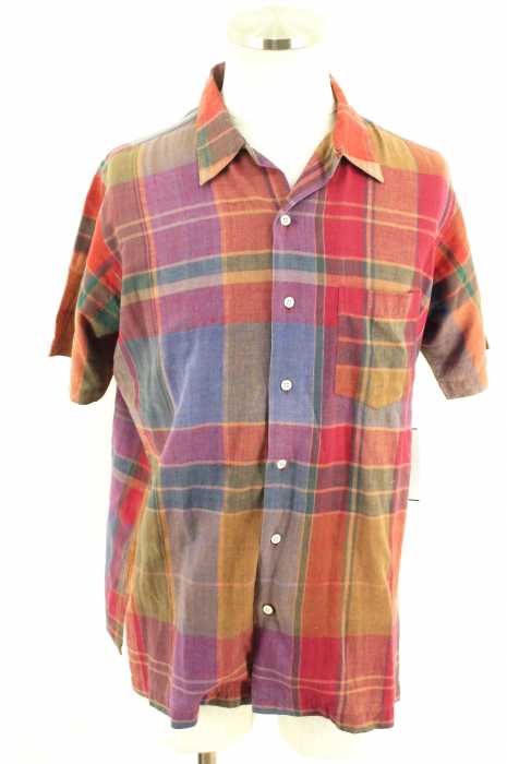 Polo by RALPH LAUREN (ポロバイラルフローレン) チェック柄 オープンカラーシャツ メンズ トップス