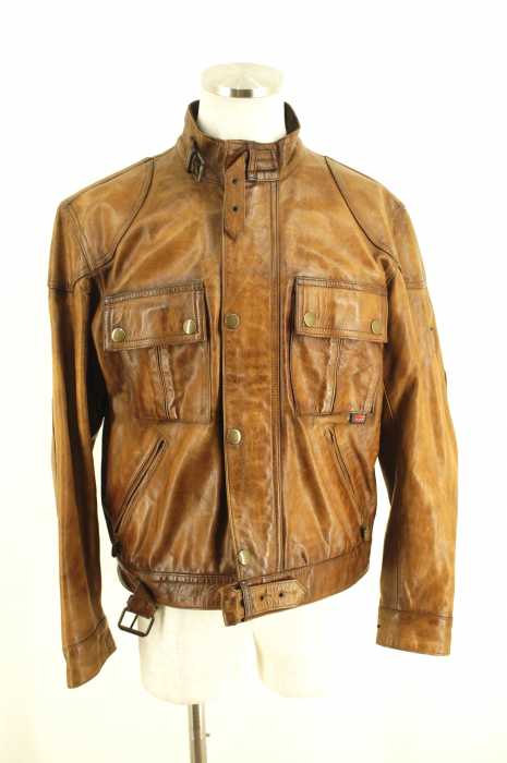 Belstaff （ベルスタッフ） 襟切替カウレザー メンズ アウター