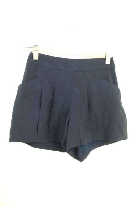 LuLu on the BRIDGE （ルルオンザブリッジ） リボン総柄シルクショートパンツ レディース パンツ