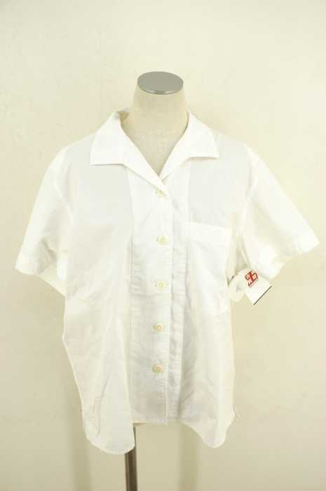 MHL. （エムエイチエル） PAPER COTTON オープンカラーシャツ レディース トップス