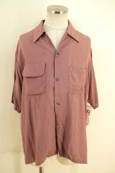 Anachronorm (アナクロノーム) RAYON SILK OPEN COLLAR SHIRT シルク混オープンカラーシャツ メンズ トップス