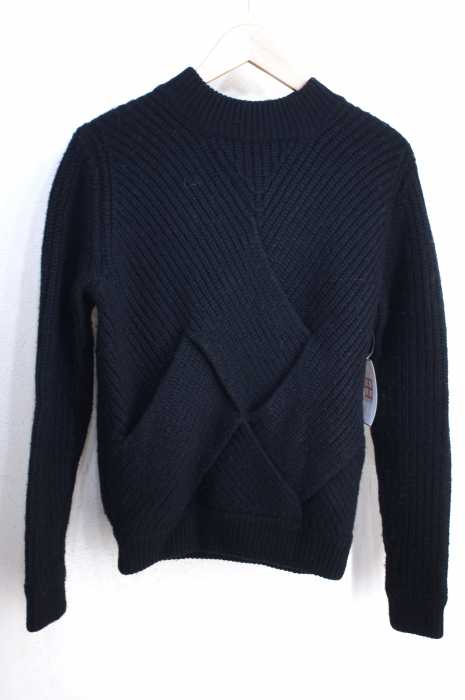 CARVEN （カルヴェン） モックネックリブニットセーター レディース トップス