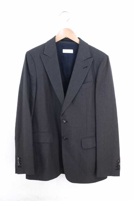DRIES VAN NOTEN（ドリスヴァンノッテン） 10AW 千鳥格子柄 2Bテーラードジャケット メンズ アウター
