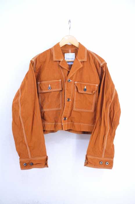 CREOLME（クレオルム） 3way配色ステッチショート丈ジャケット レディース アウター