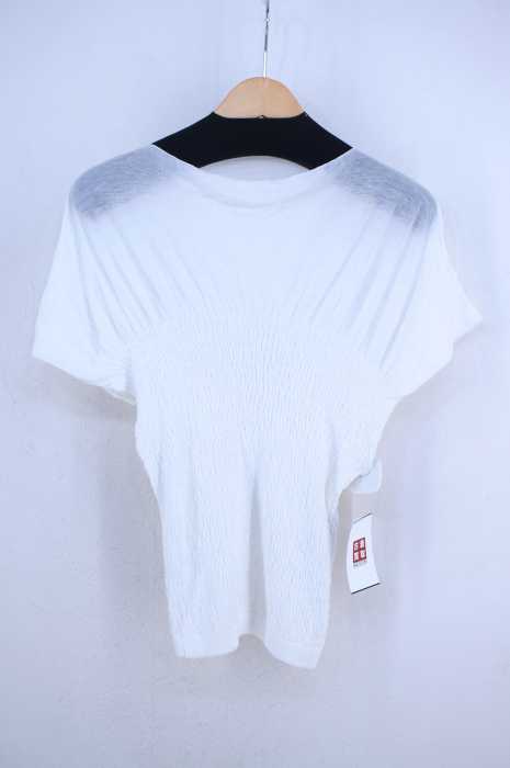 ISSEY MIYAKE（イッセイミヤケ） シワ加工カットソー レディース トップス