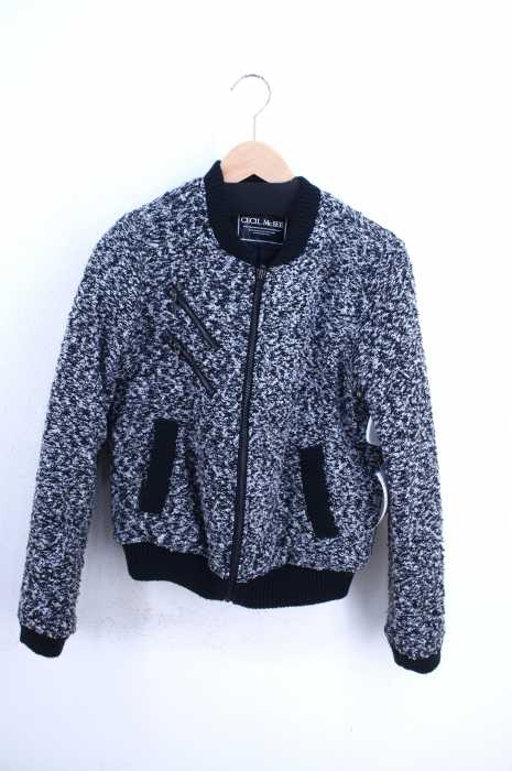 CECIL McBEE（セシルマクビー） 起毛ボンバージャケット フライトジャケット レディース アウター