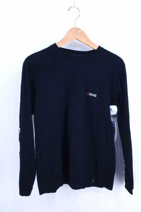 SILAS（サイラス） 袖プリントロングスリーブTシャツ メンズ トップス