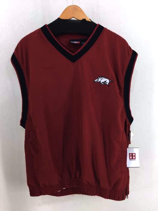 TEAM ATHLETICS（フルギ） ARKANSAS プルオーバーVネックナイロンベスト メンズ トップス