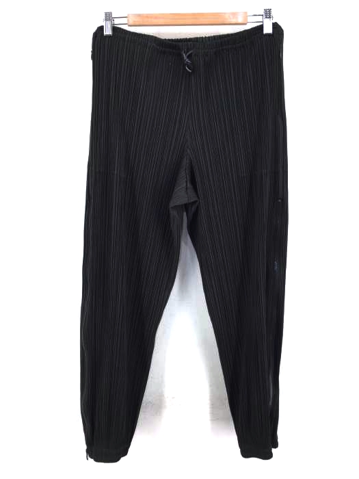 PLEATS PLEASE ISSEY MIYAKE(プリーツプリーズイッセイミヤケ) 裾ジップ プリーツイージーパンツ メンズ パンツ
