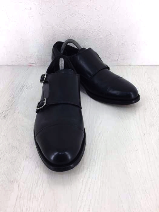 BARNEYS NEWYORK（バーニーズニューヨーク） ストレートチップ　レザーシューズ　ダブルモンクストラップ メンズ シューズ