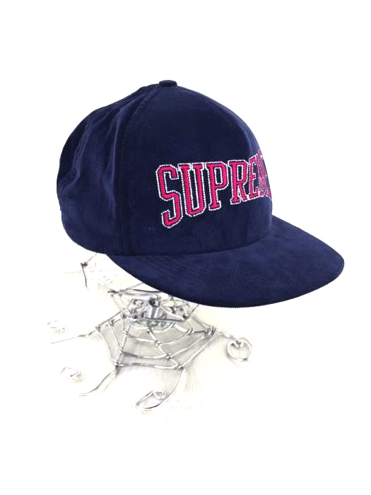Supreme（シュプリーム） Sロゴ キャンプキャップ コーデュロイ メンズ 帽子