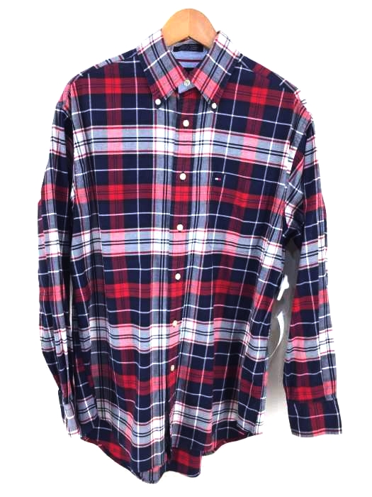 TOMMY HILFIGER（トミーヒルフィガー） チェック柄 ボタンダウンシャツ メンズ トップス