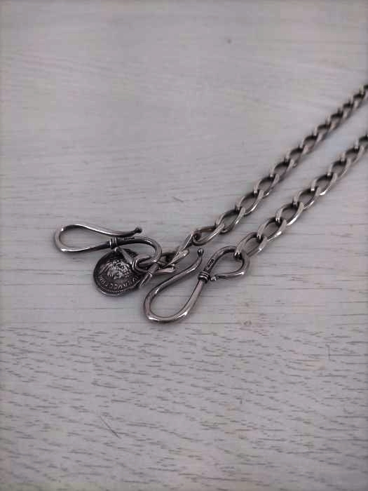 USED古着（ユーズドフルギ） SILVER刻印 ウォレットチェーン メンズ ファッション雑貨