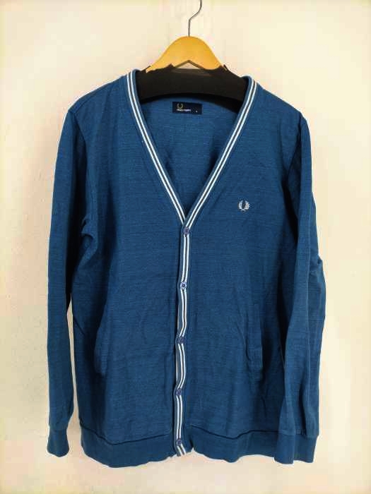 FRED PERRY（フレッドペリー） 鹿の子カーディガン メンズ トップス
