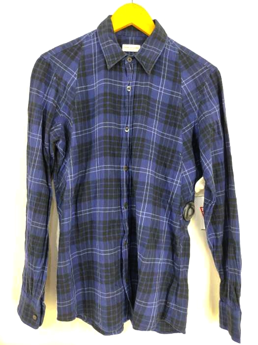 DRIES VAN NOTEN（ドリスヴァンノッテン） 切替デザイン チェック柄シャツ メンズ トップス