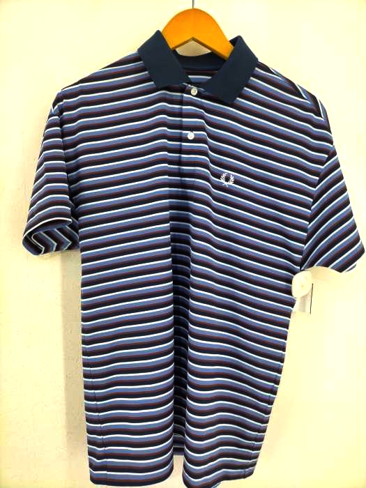 FRED PERRY（フレッドペリー） BORDER POLO SHIRT メンズ トップス