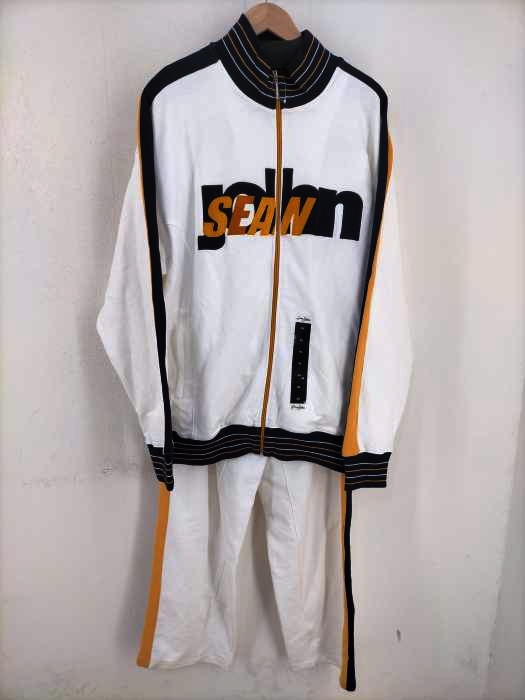 Sean john（ショーン ジョン） ロゴ刺繍 ジャージセットアップ メンズ セットアップ