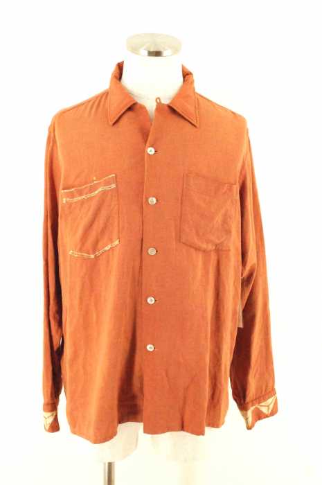 Viyella () ペイントオープンカラーシャツ メンズ トップス