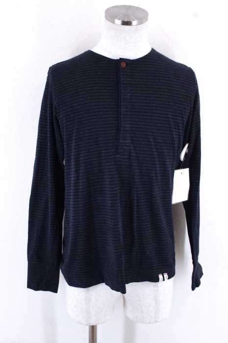 Paul Smith （ポールスミス） ヘンリーネックボーダーカットソー メンズ トップス