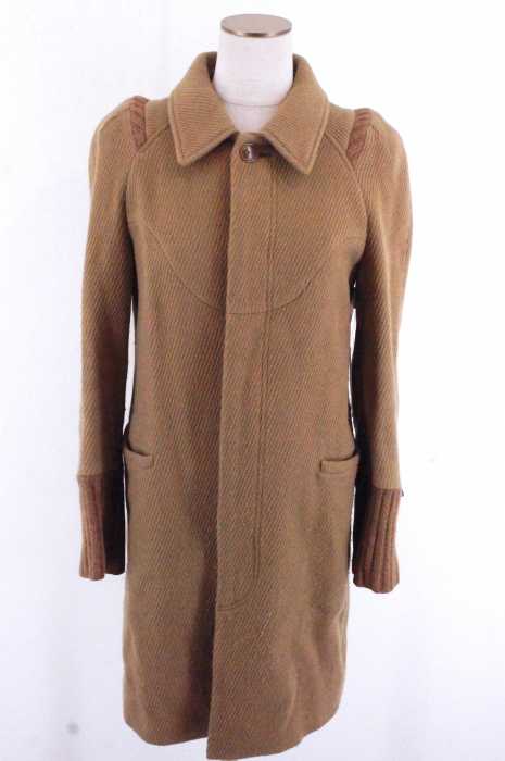 UNDERCOVER （アンダーカバー） 07AW 袖リブニット切替コート  