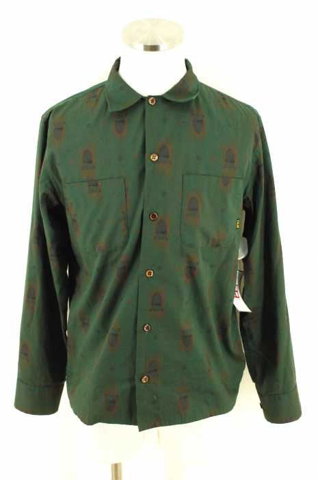 CALEE （キャリー） 15SS ALL OVER ANEMBIEM BROAD SHIRT 総柄シャツ メンズ トップス