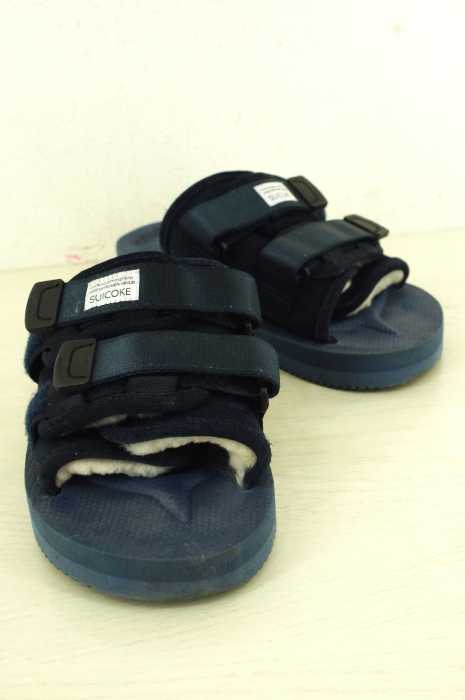 BEAMS × suicoke （ビームス × スイコック） ファーサンダル メンズ シューズ