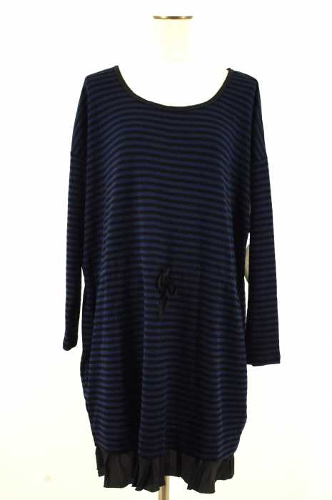 DRESSLAVE （ドレスレイブ） ボーダー柄ロングスリーブワンピース レディース ワンピース