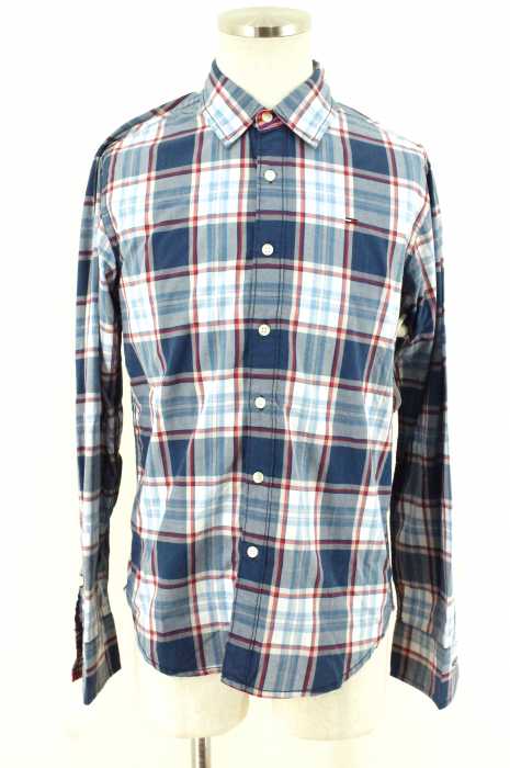 HILFIGER DENIM （ヒルフィガーデニム） チェック柄 ボタンダウンシャツ メンズ トップス