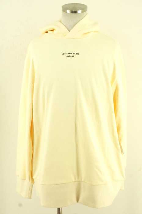 DROLE DE MONSIEUR (ドロールドムッシュ) HOODIE NFPM ロゴプルオーバーパーカー メンズ トップス