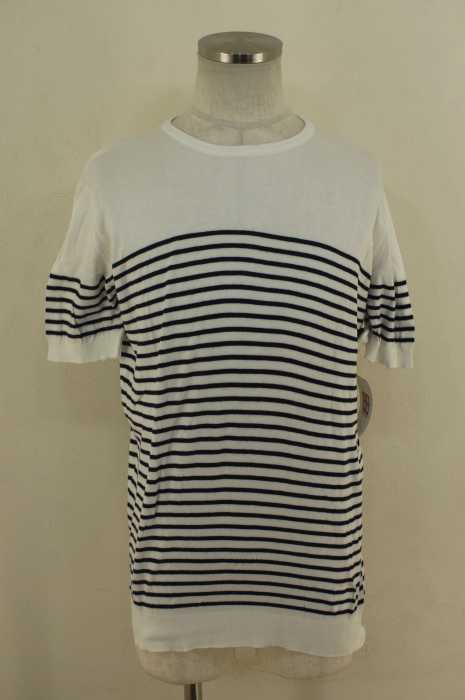 JOHN SMEDLEY HEAD PORTER PLUS （ヘッドポータープラス） ボーダーカットソー メンズ トップス