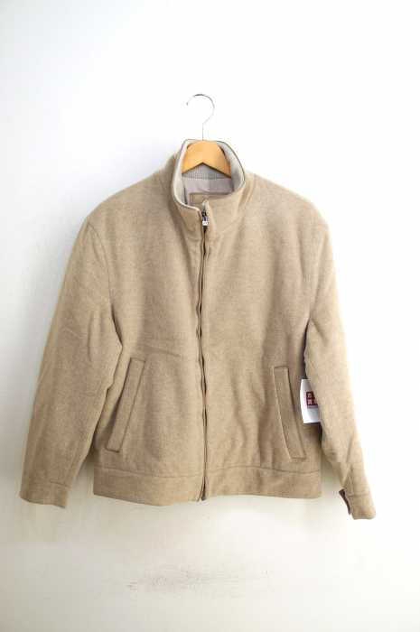 Salvatore Ferragamo （サルヴァトーレフェラガモ） WINTER PROOF　アルパカジップアップブルゾン メンズ アウター