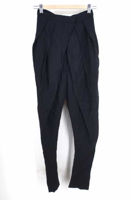 BALMAN(バルマン) レーヨン2タックテーパードスラックス レディース パンツ