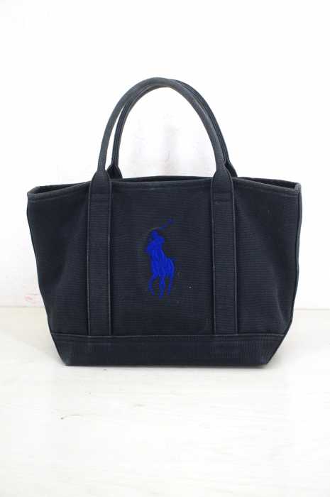 RALPH LAUREN （ラルフローレン） ボニー刺繍キャンバスハンドバッグ レディース バッグ