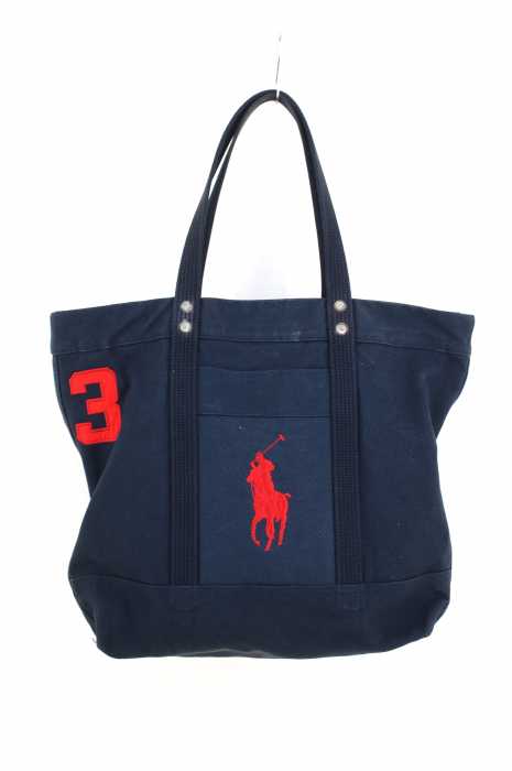 Polo by RALPH LAUREN (ポロバイラルフローレン) 刺繍キャンバストートバッグ メンズ バッグ