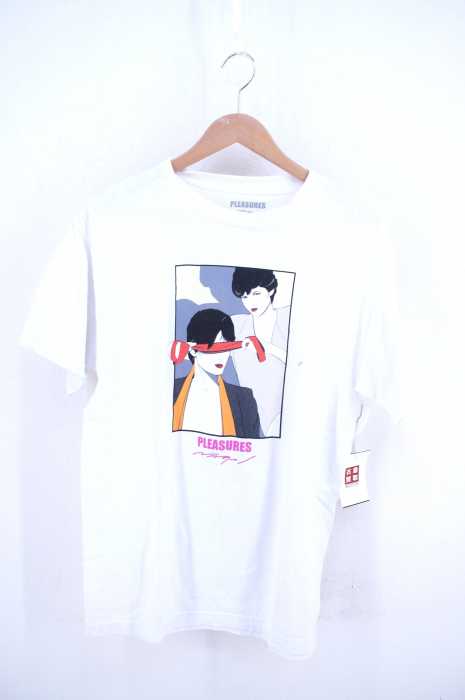 PLEASURES（プレジャーズ） Patrick Nagel S/S Blindfold Tee メンズ トップス