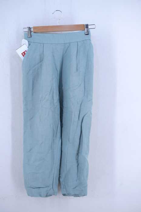 Mila Owen (ミラオーウェン) 19ss バックデザインリネンパンツ レディース パンツ