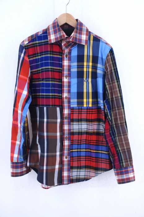Vivienne Westwood MAN(ヴィヴィアンウエストウッドマン) マルチチェックシャツ メンズ トップス