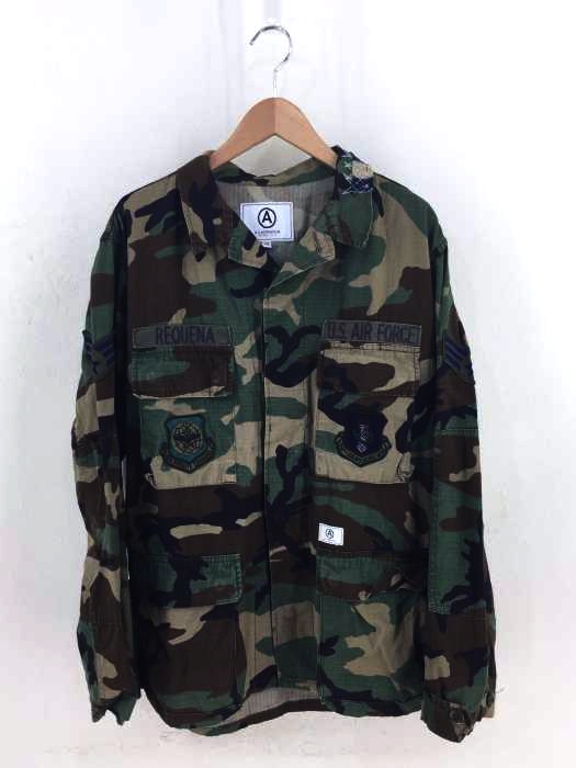 U.S.ALTERATION（ユーエスオルタネーション） M65 JAKET GRN WCAMO メンズ アウター