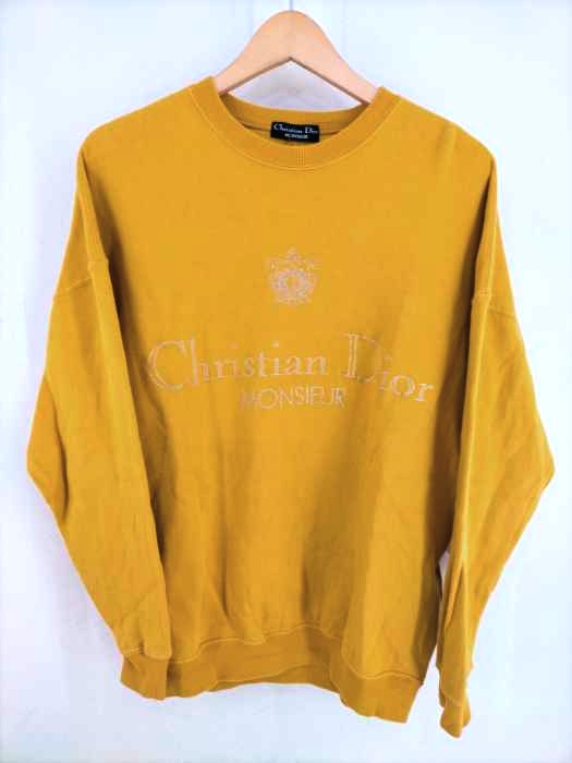 Christian Dior（クリスチャンディオール） 70～80s ロゴ刺繍コットンニット メンズ トップス