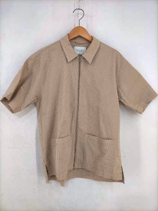 PUBLIC TOKYO（パブリックトーキョー） シアサッカージップシャツ メンズ トップス