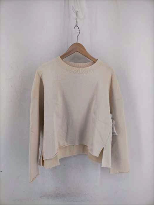 unfil（アンフィル） 20SS paper&cotton-terry sweatshirts レディース トップス