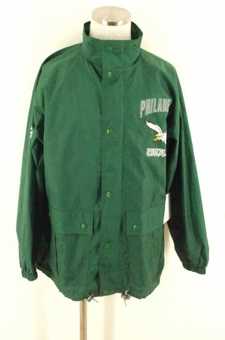 USED古着（ユーズドフルギ） philadelphia eagles 　スタンドアップコーチジャケット メンズ アウター