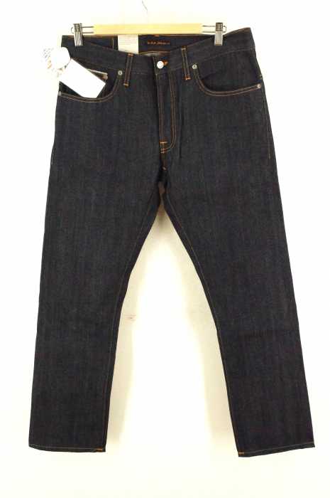 Nudie Jeans（ヌーディージーンズ） THIN FINN　ワンウォッシュセルビッチデニムパンツ メンズ パンツ