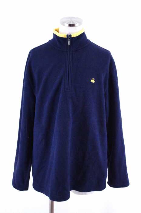 346 BROOKS BROTHERS (ブルックスブラザーズ) ロゴ刺繍入りプルオーバーフリーストップス メンズ アウター