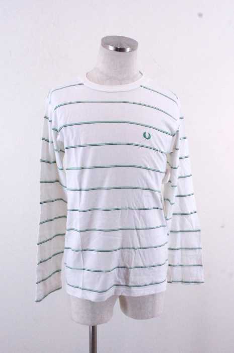 FRED PERRY （フレッドペリー） ボーダーロングスリーブカットソー メンズ トップス