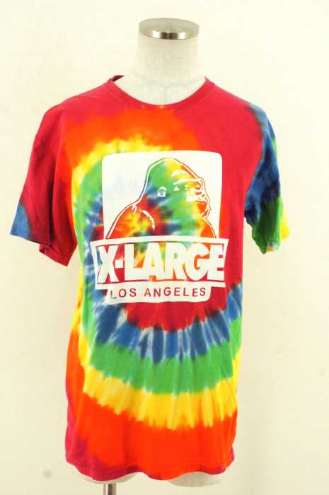 X-LARGE (エクストララージ) タイダイ柄プリント半袖Tシャツ メンズ トップス