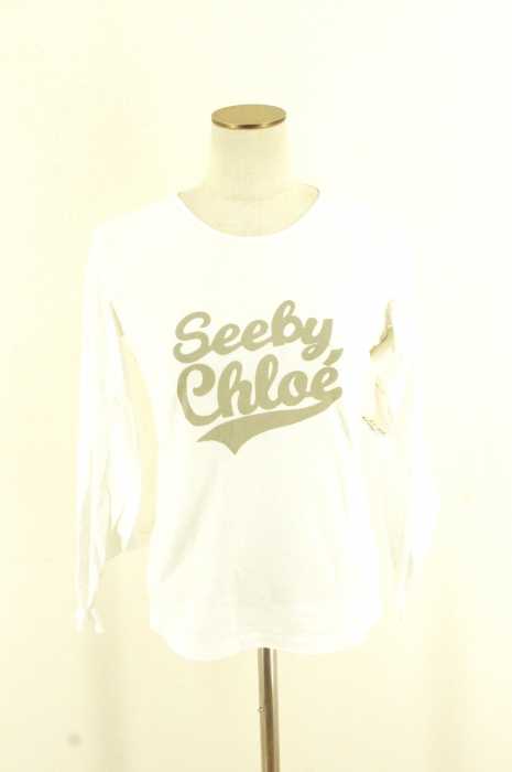 SEE BY CHLOE （シーバイクロエ） ブランドプリントカットソー レディース トップス
