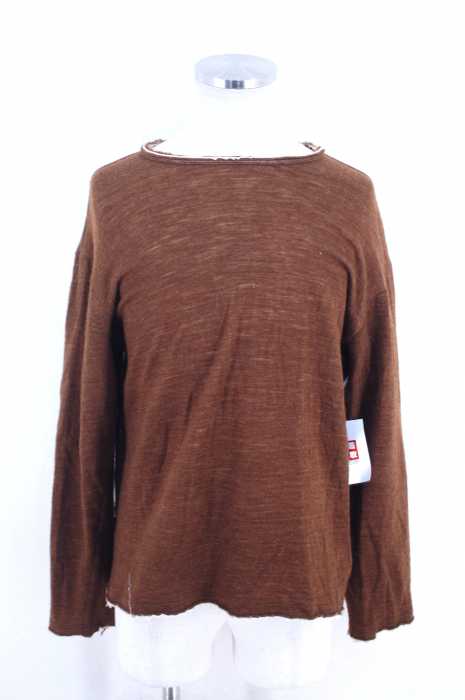 COMME des GARCONS HOMME（コムデギャルソンオム） AD2003　ウールクルーネックニットトップス メンズ トップス