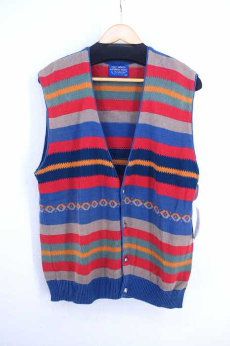 PENDLETON（ペンドルトン） 80s USA製 high grade western wear ニットベスト メンズ トップス